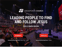 Tablet Screenshot of crosspointeoc.com